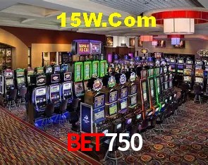 Interface moderna da plataforma Bet750